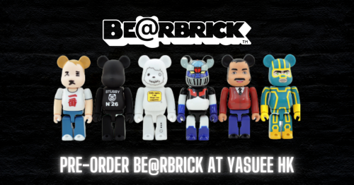 Pre-Order The Latest BE@RBRICK at Yasuee HK | Buyandship India